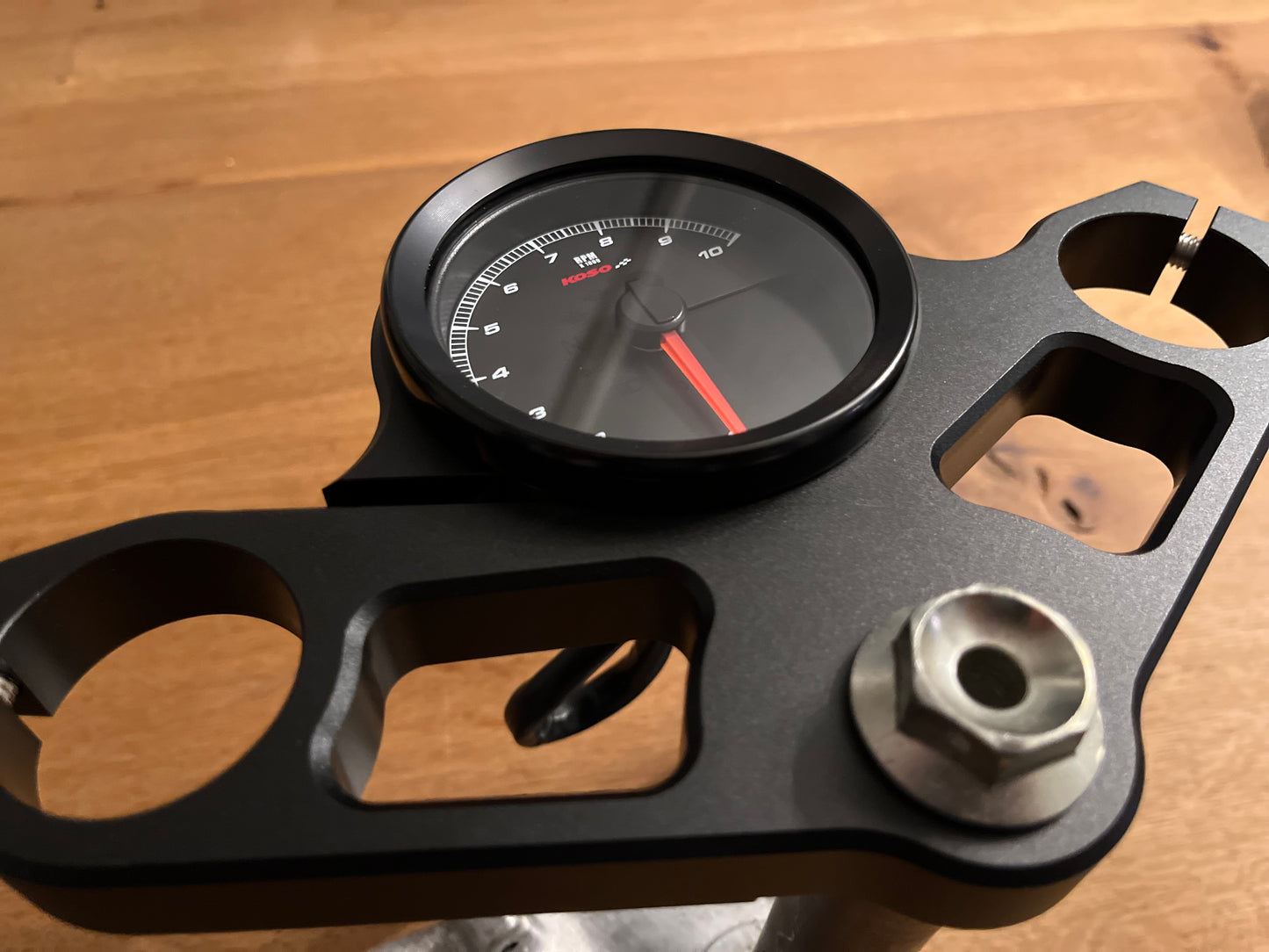 BMW K1100 K100 K1 CNC gefräste Gabelbrücke + Gutachten