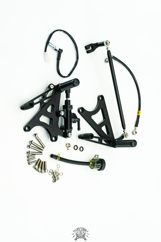 BMW CNC Fußrastenanlage K75 K100 K1100