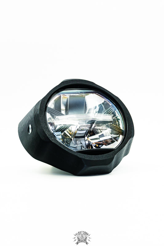 BMW K75 K100 K1100 Café Racer Maske 7" Komplett Set Led