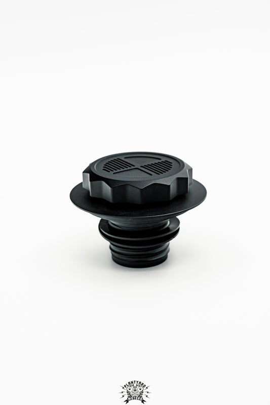 BMW R60 R75 R90 R100 CNC Tankdeckel Schwarz