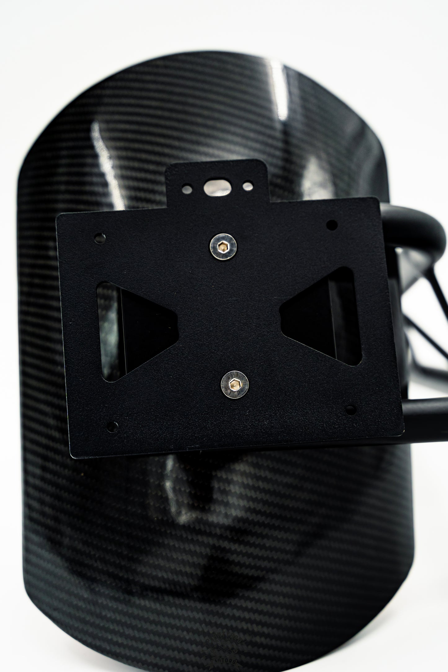 BMW K100 K1100 Carbon Spritzschutz Nummernschildhalter