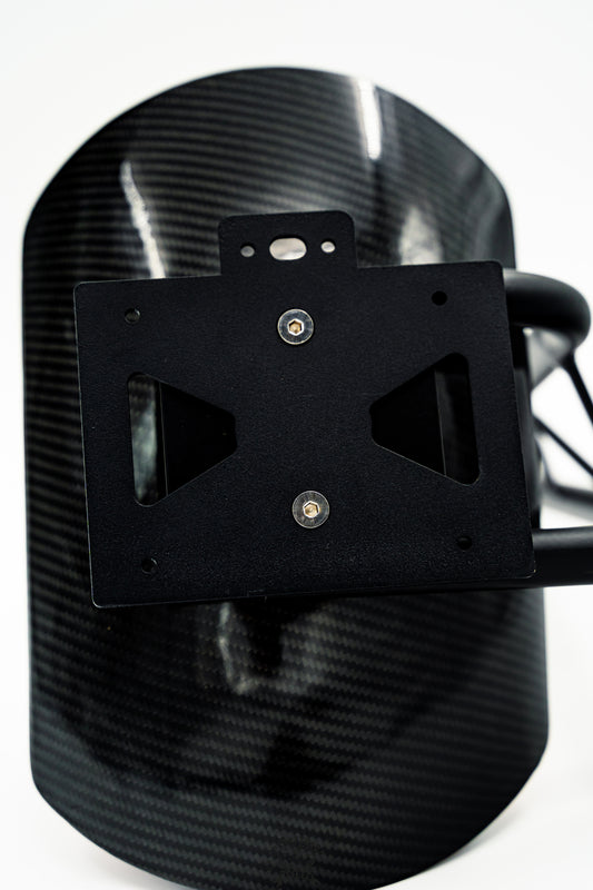 BMW K100 K1100 Carbon Spritzschutz Nummernschildhalter