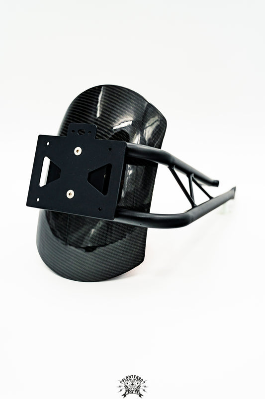 BMW K100 K1100 Carbon Spritzschutz Nummernschildhalter