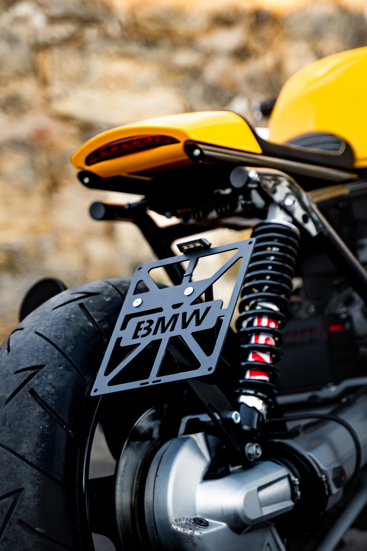 BMW K100 K1100 Kennzeichenhalter