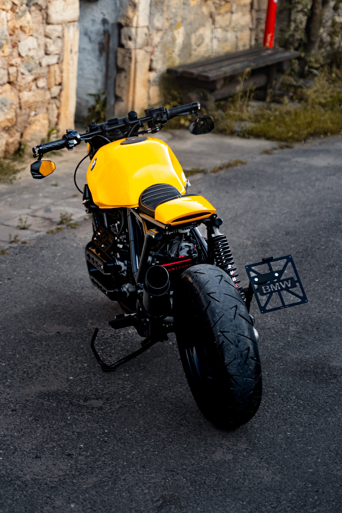 BMW K100 K1100 Kennzeichenhalter
